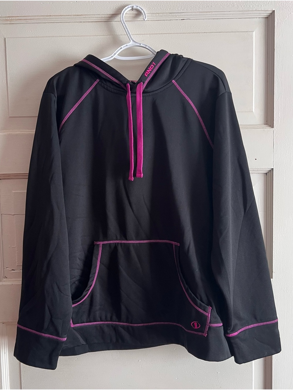 And1 Black Pullover Hoodie & Track Pant Set